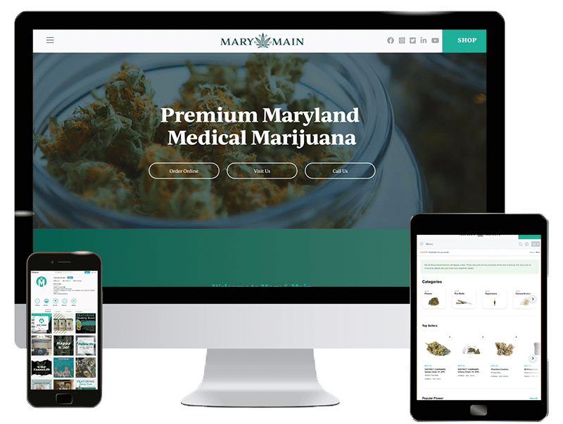 Mary & Main - Classy Medical Cannabis Marketing