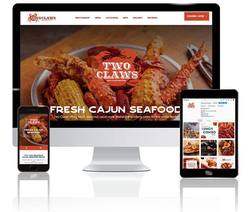 Two Claws Cajun Case Study - 