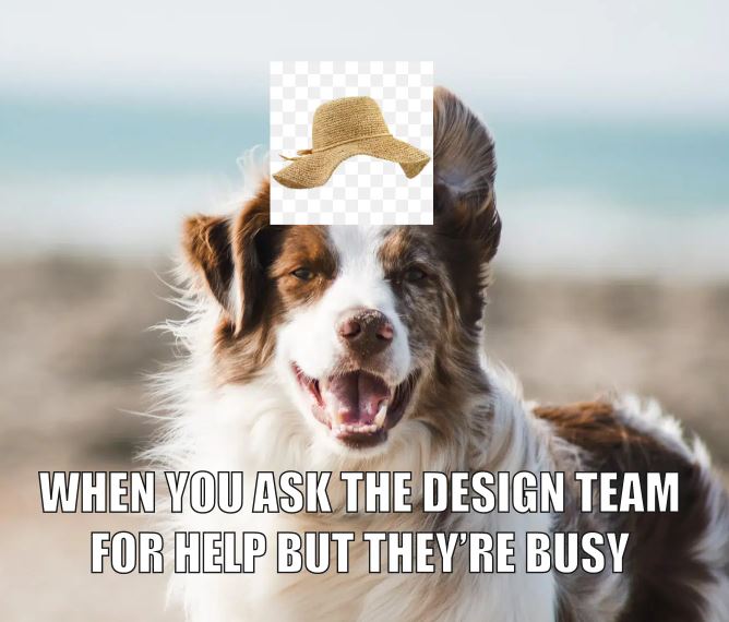 design team no make hat