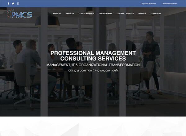 Marketing Portfolio - Professional Management Consulting Services (PMCS)