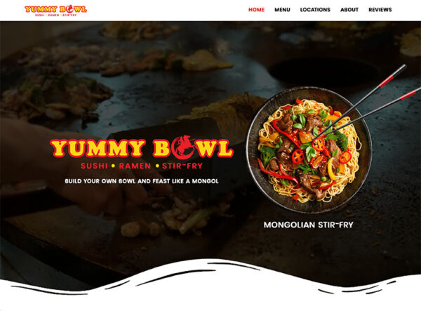 Marketing Portfolio - Yummy Bowl