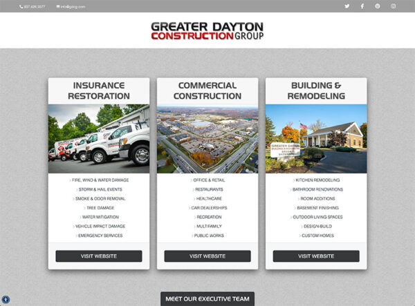 Marketing Portfolio - The Greater Dayton Construction Group Family